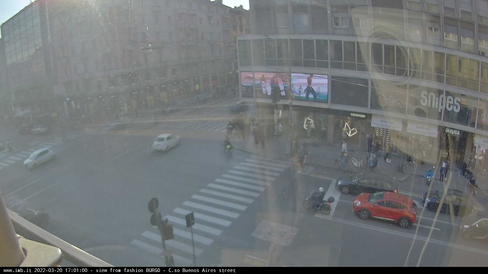 Webcam di Corso Buenos Aires, Milano, Lombardia