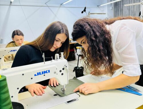 Sewing class in Burgo Armenia
